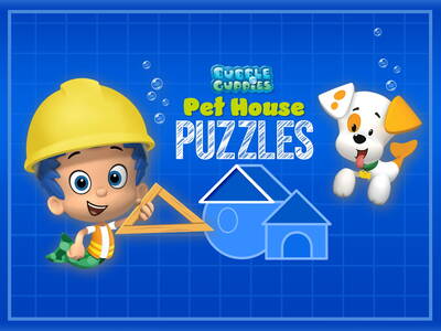 Bubble Guppies Pet House Puzzles